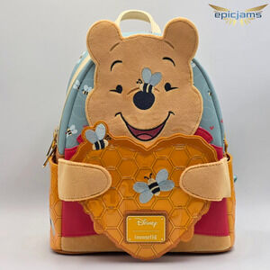 Loungefly Disney Winnie the Pooh Honey Heart Honey Scented Mini Backpack New